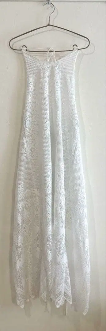 Spick & Span 레이스 에이프런 드레스 레이어드 원피스