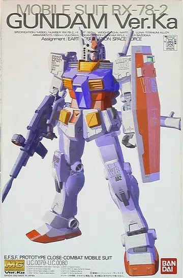 반다이 MG/건담 건담VerKa 1/100,MG