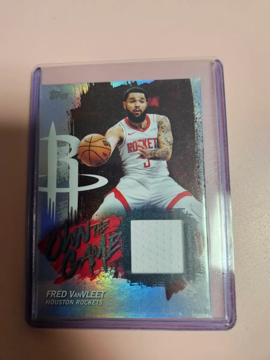 NBA)프레드 밴블릿 2025 Topps 저지 카드