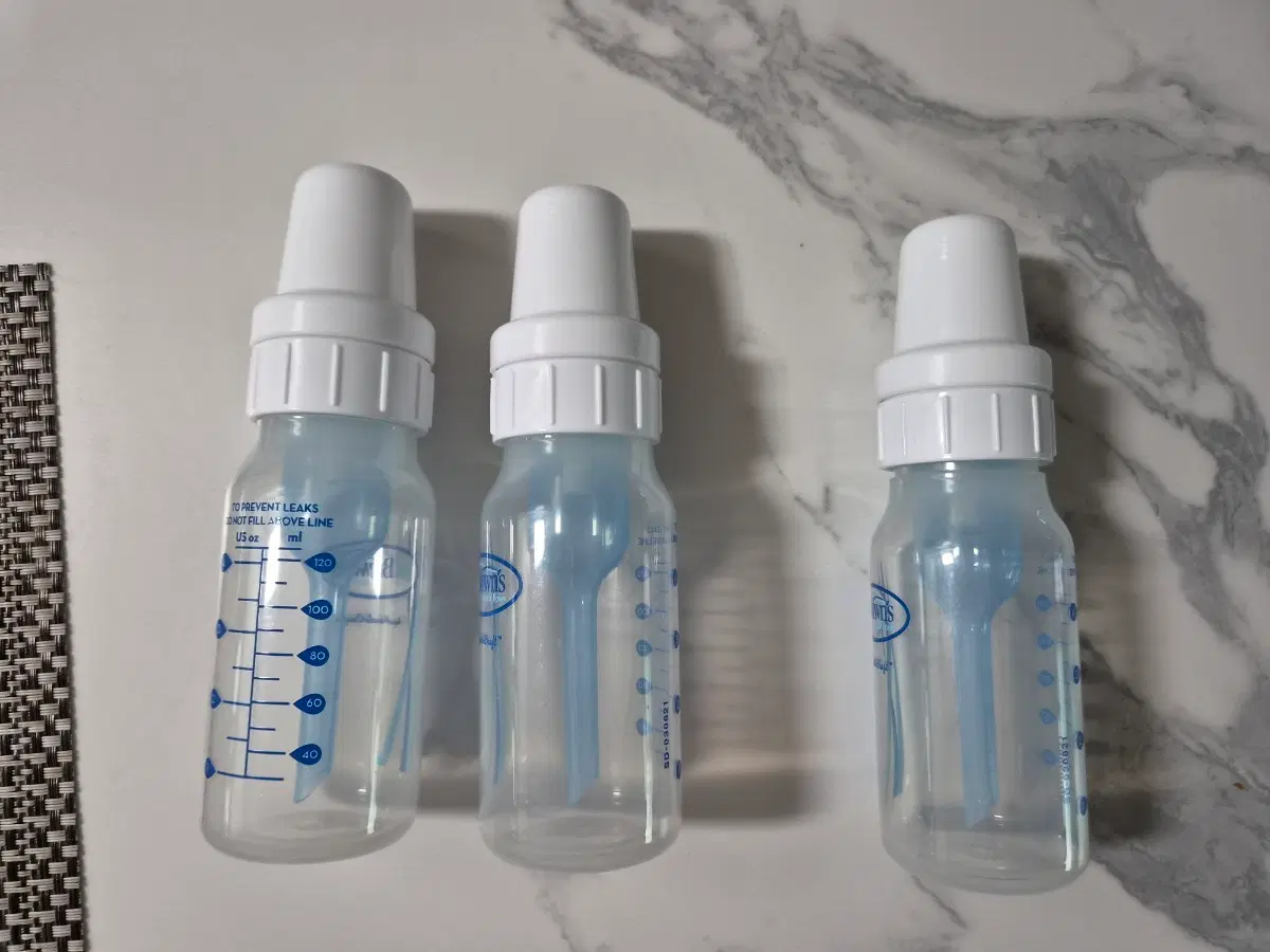 닥터브라운 내로우넥 스탠다드 젖병 120ml 3개