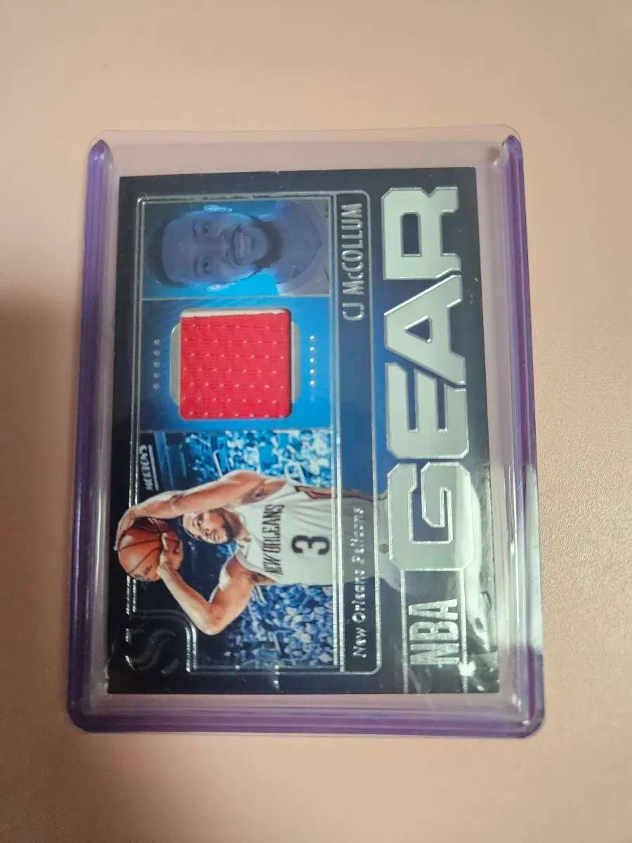 NBA)CJ 맥컬럼 2024 파니니 저지 카드