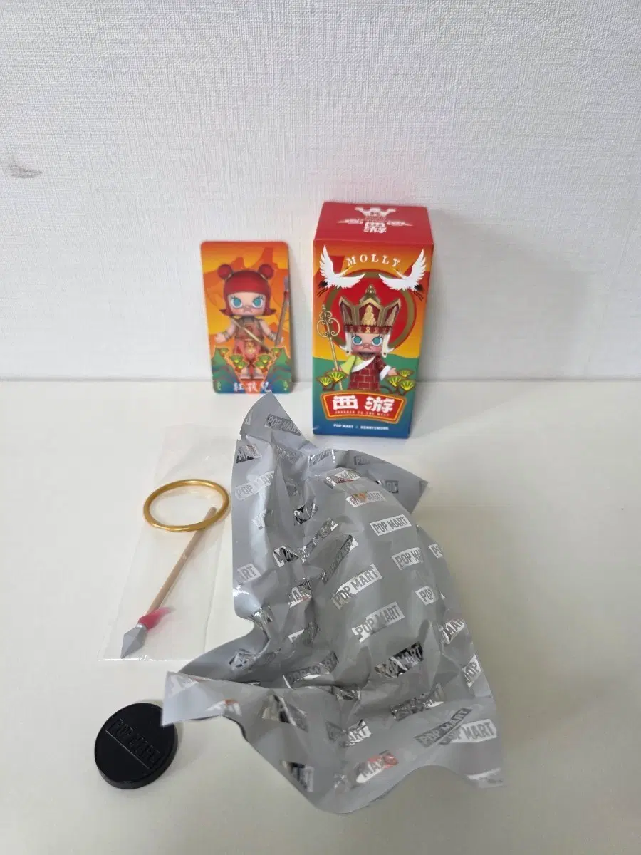 사탕봉지 미개봉>POP MART MOLLY 몰리 서유기 시리즈 피규어