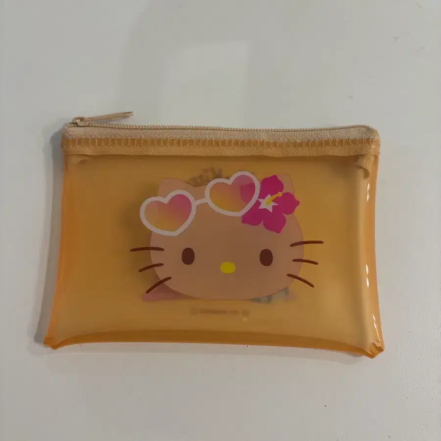 새상품 일본 태닝 키티 파우치
