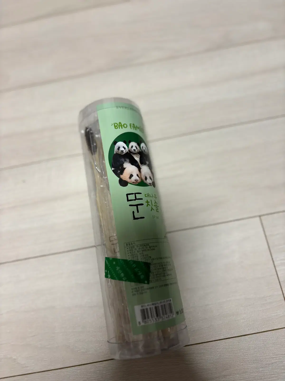 푸바오 뚠 칫솔