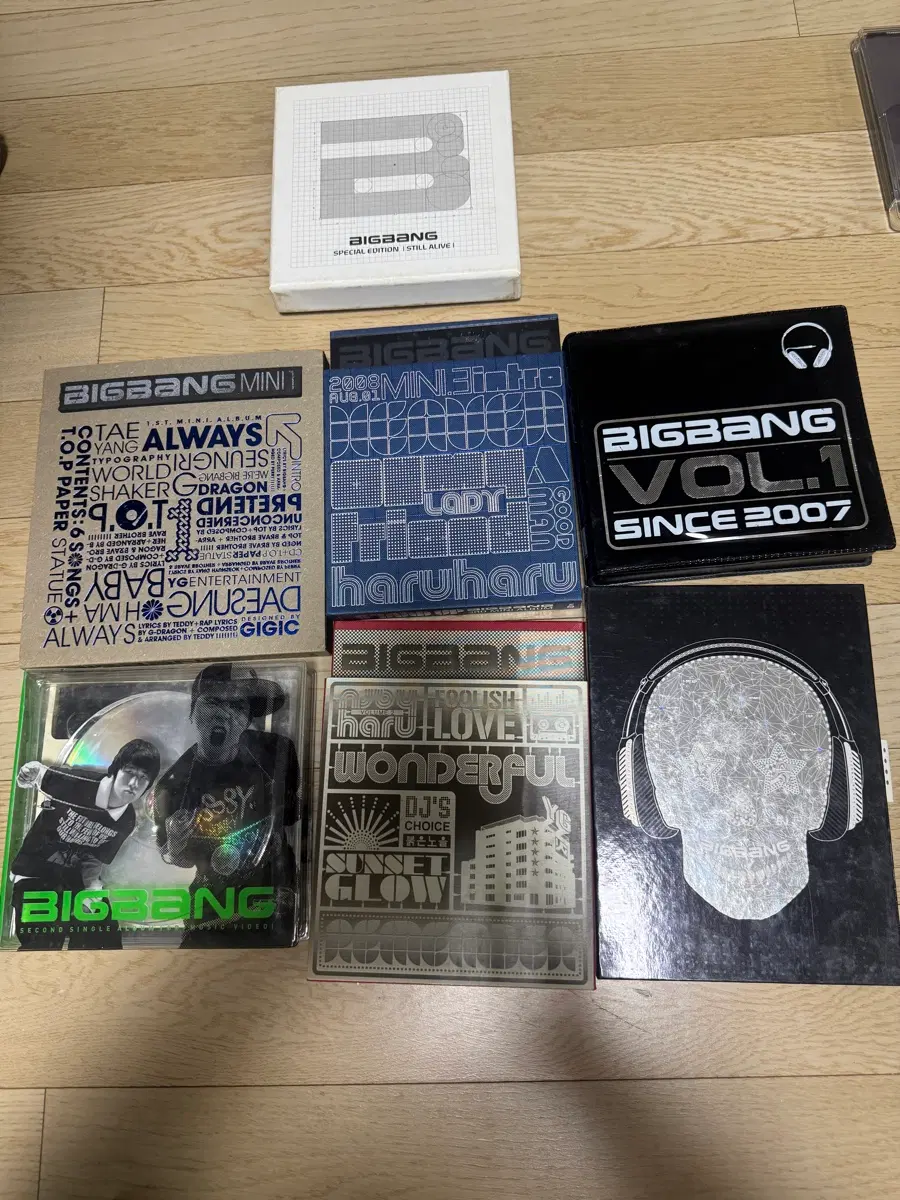 빅뱅 미니 1,2,3,4,5 싱글