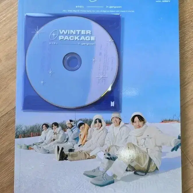방탄소년단 2021 winter package 화보집 & CD