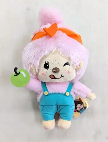 에스케이재팬 듬뿍 수확 봉제 인형 몽치치 여아 핑크