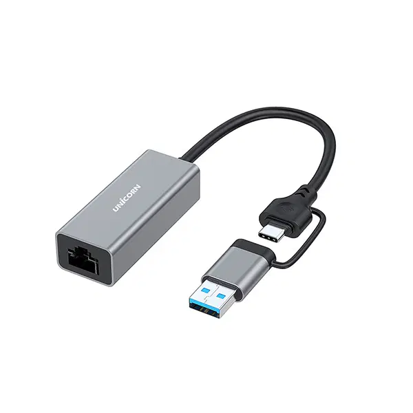 USB C타입 유선랜카드 100Mbps RTL8152B 젠더포함