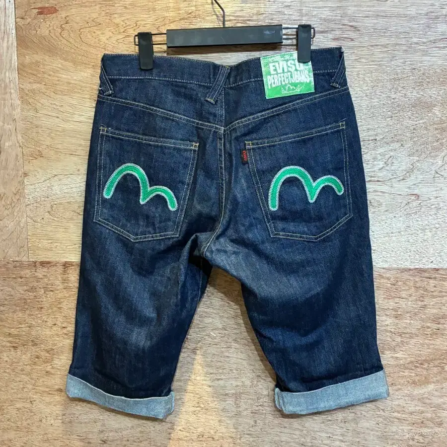 EVISU 에비수 데님팬츠 반바지 청바지 30사이즈