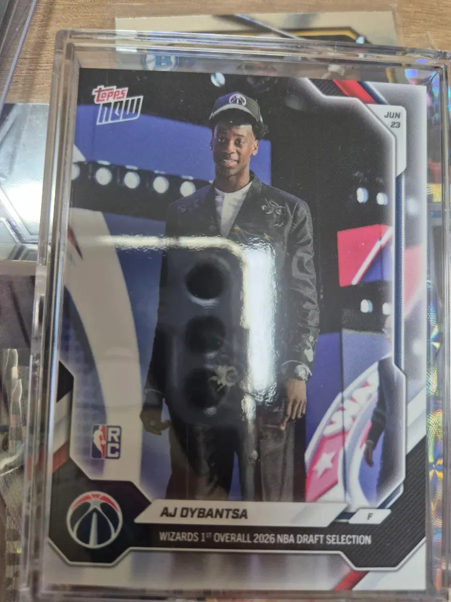 NBA 탑스 나우 워싱턴 AJ 디반사 루키 드래프트 카드