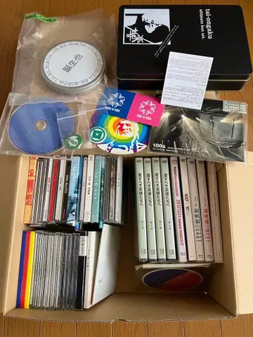 나카무라 카즈요시 100s CD DVD 스티커 캔뱃지 대음악 탄생야