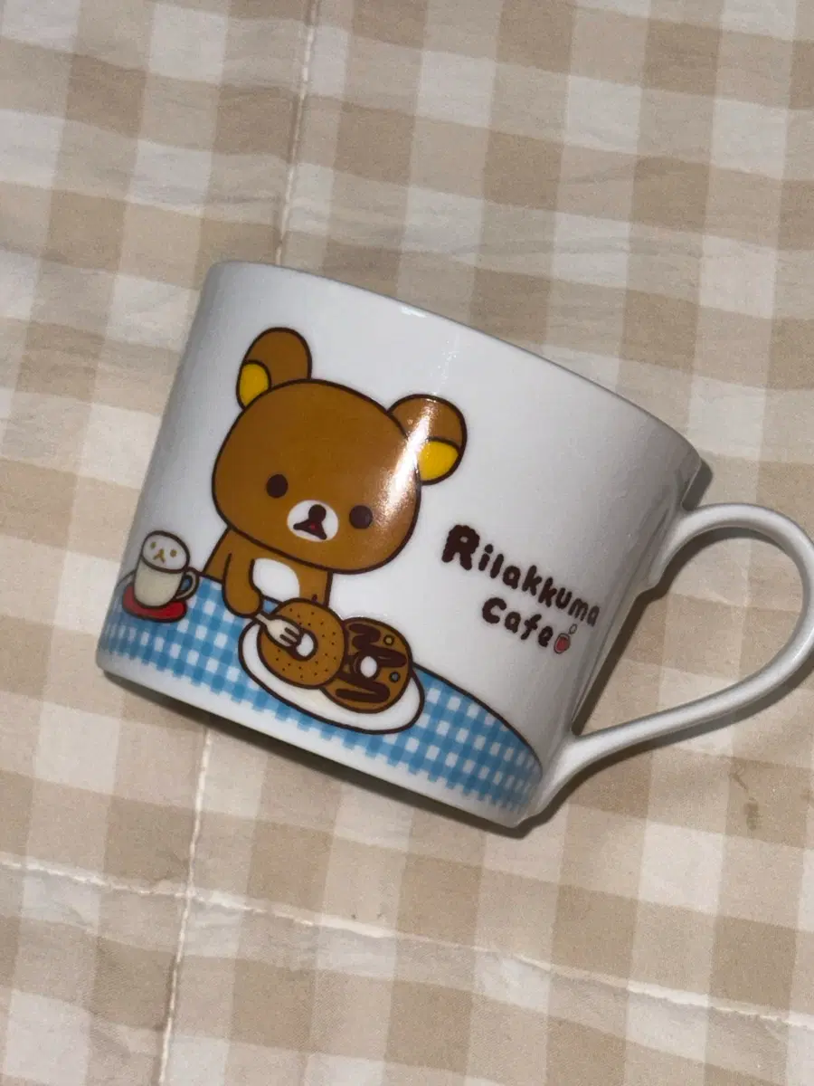 리락쿠마 카페 머그컵 고전