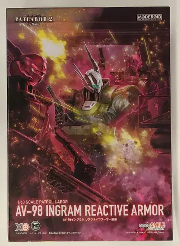 굿스마일컴퍼니 MODEROID [모데로이드] 기동경찰 패트레이버 2 The Movie AV-98 인그램 리액티브 아머 장비 재판