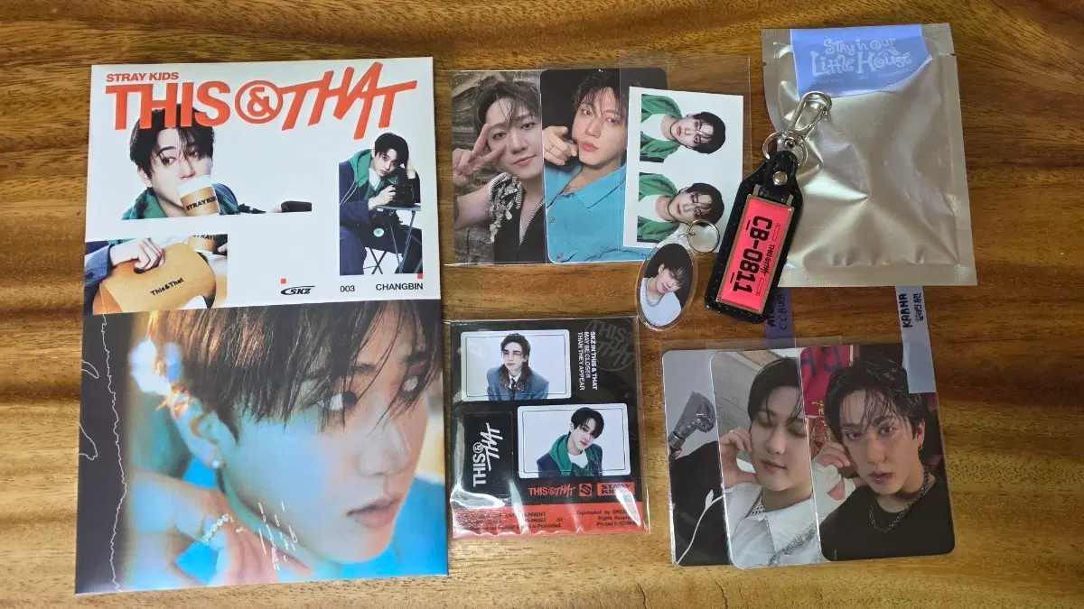 [일괄] 스키즈 창빈 특전 포카 등 / 굿즈 일괄 양도  this&that, karma, ate, 6th fan