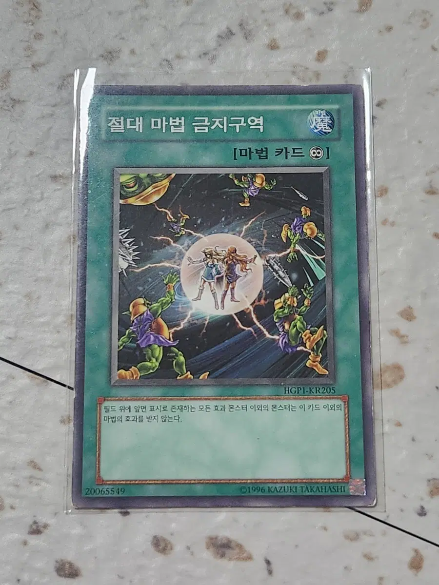 절대 마법 금지구역 노말 HGP1-KR205