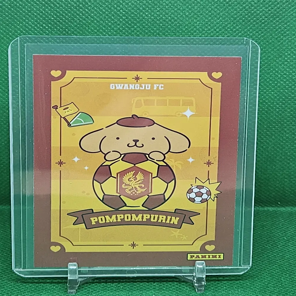 2026 파니니 K리그 산리오 캐릭터 폼폼푸린(광주FC) 카드