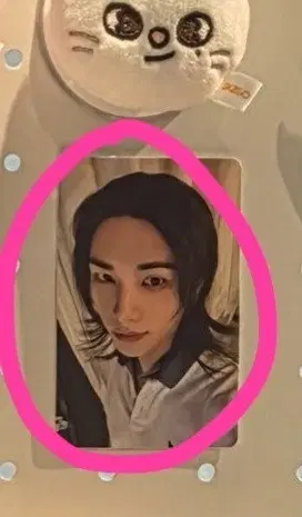 스키즈 디스앤댓 팝업 현진 그립톡 포카