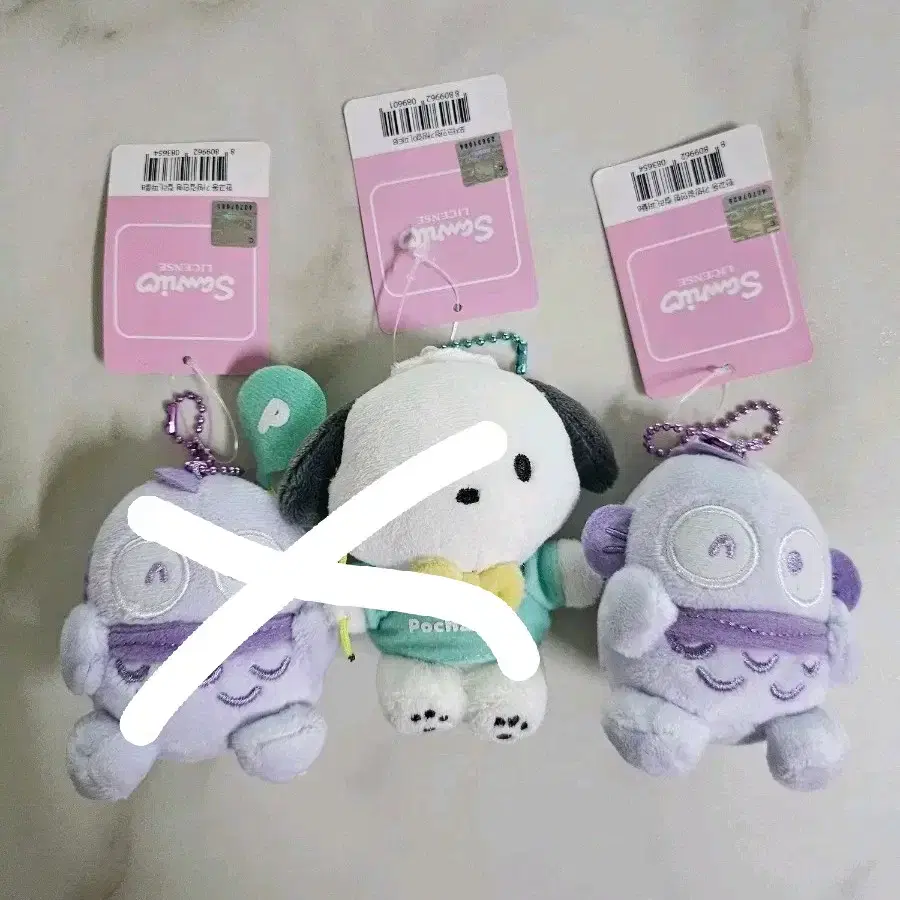 (새상품) 산리오 한교동 키링