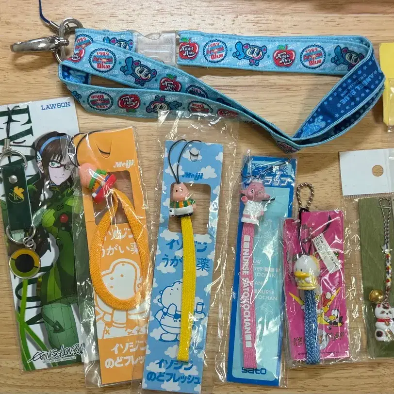 일본 고전 빈티지 레트로 스트랩 에반게리온 사토짱 메이지