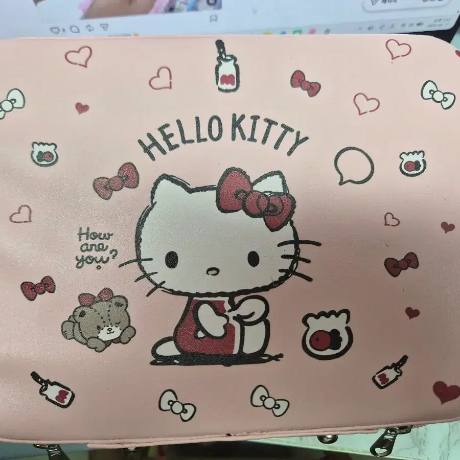 헬로키티 파우치 핑크