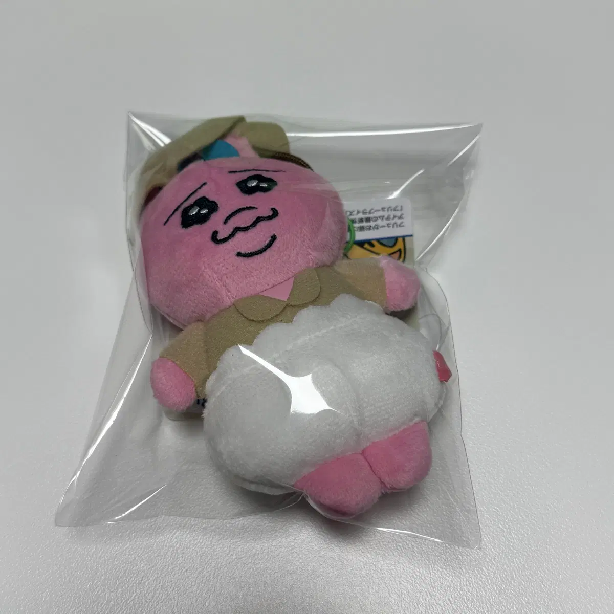 오빤쮸 우사기 빤쮸토끼 사파리 사육사 인형 키링 마스코트