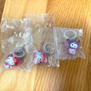 산리오 캐릭터즈 과일 표식 액세서리 키티 쿠로미 마이멜로디