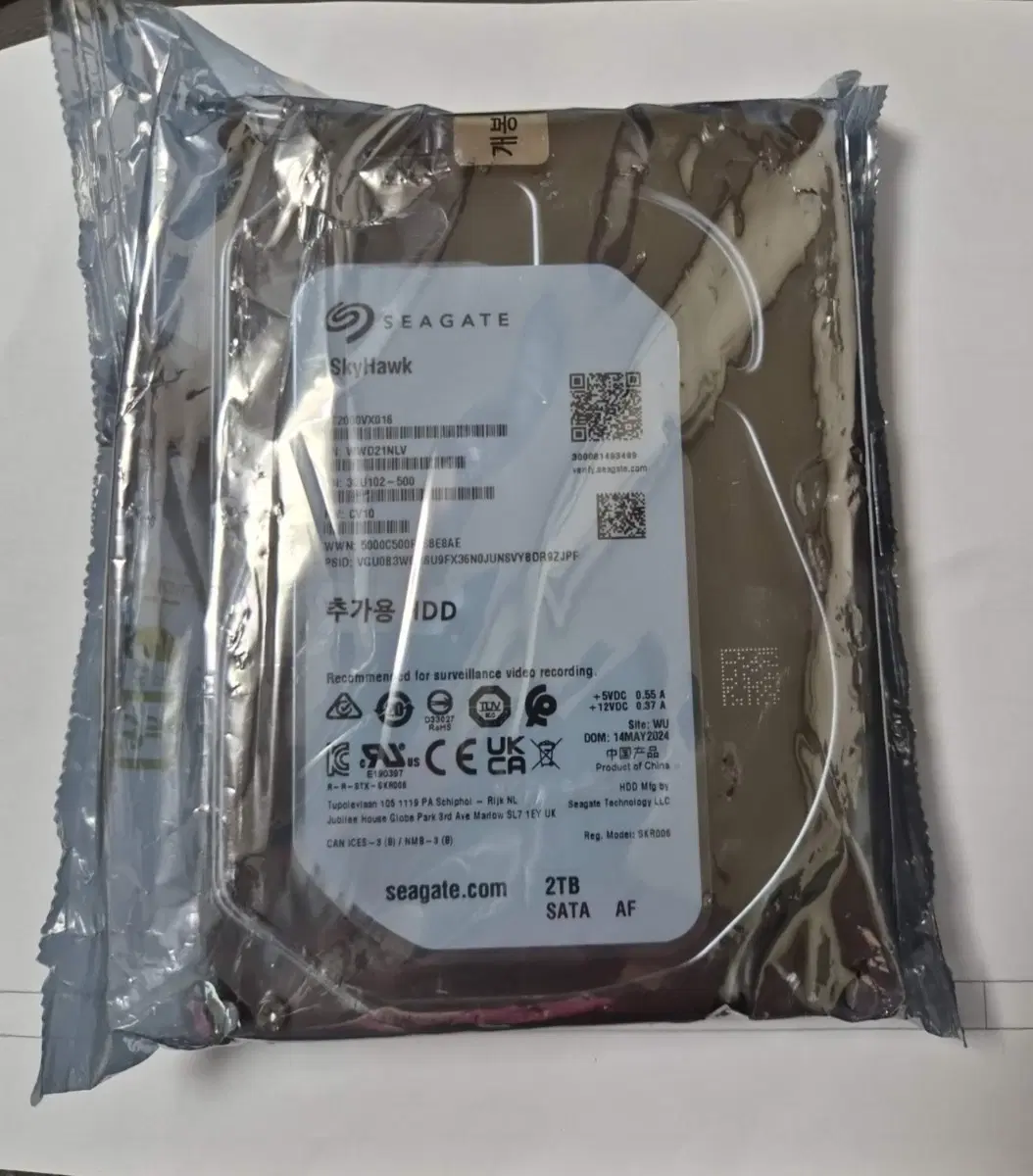 2026년 6월 신품 Western Digital 4TB SC HA520 HDD