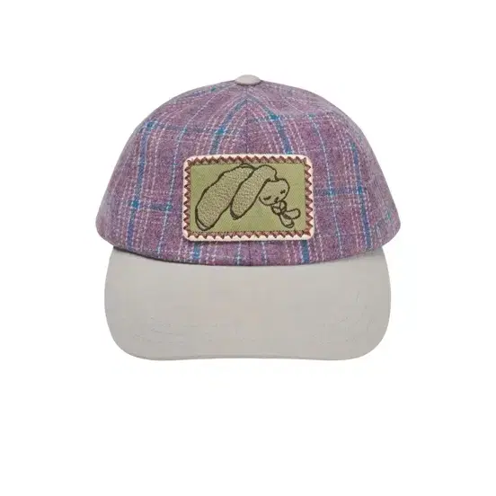 (수수료포함)코이세이오26fw TEJI BUNNY EMBLEM CAP PURPLE