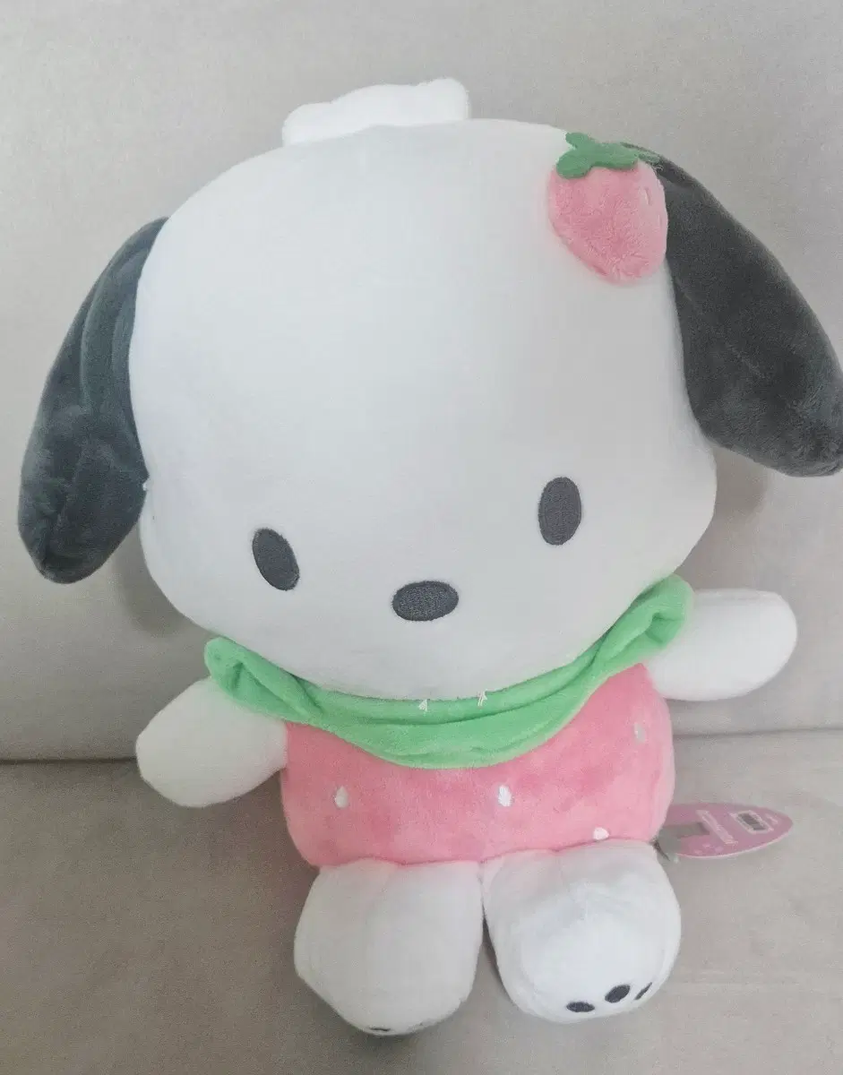 산리오 포차코 딸기 25cm 중형 인형