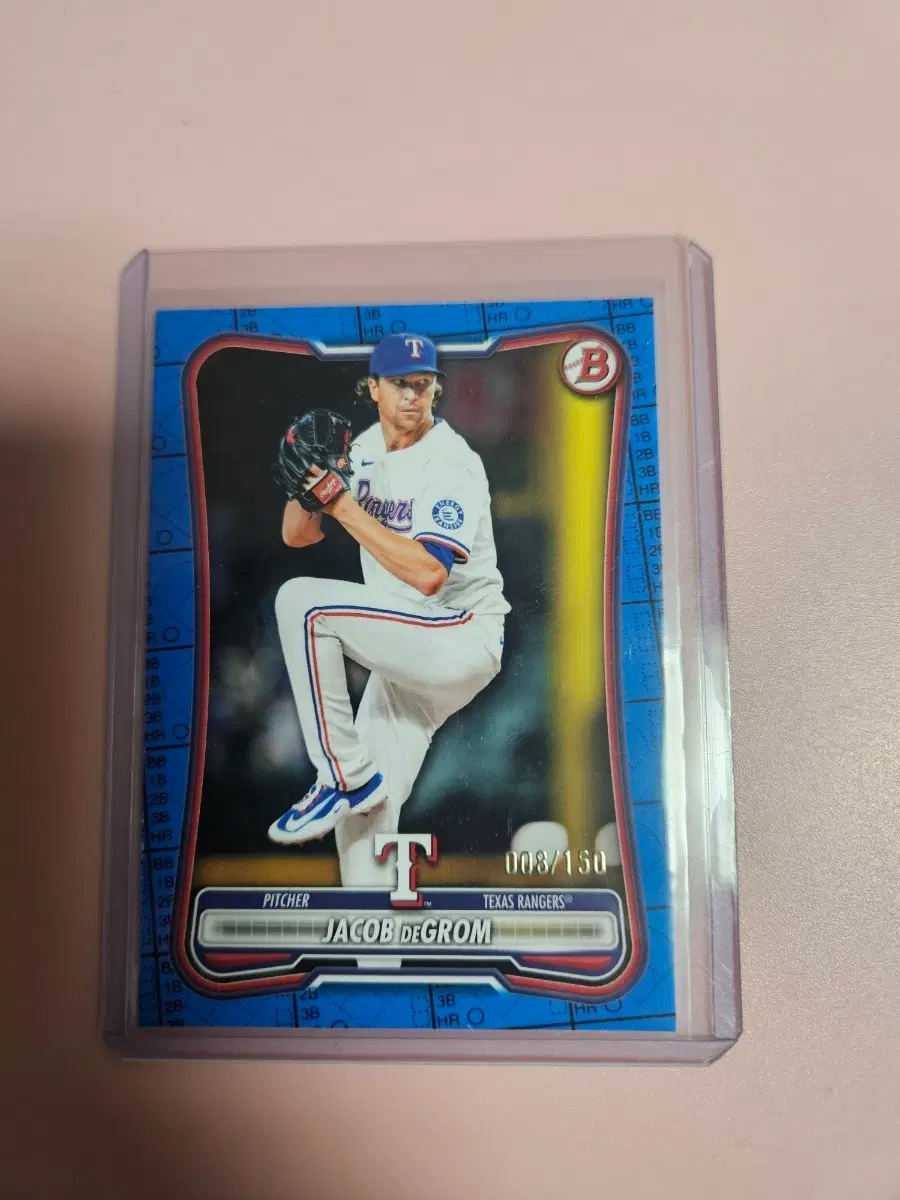 MLB 텍사스)제이콥 디그롬 150장 한정 2026 Bowman Blue