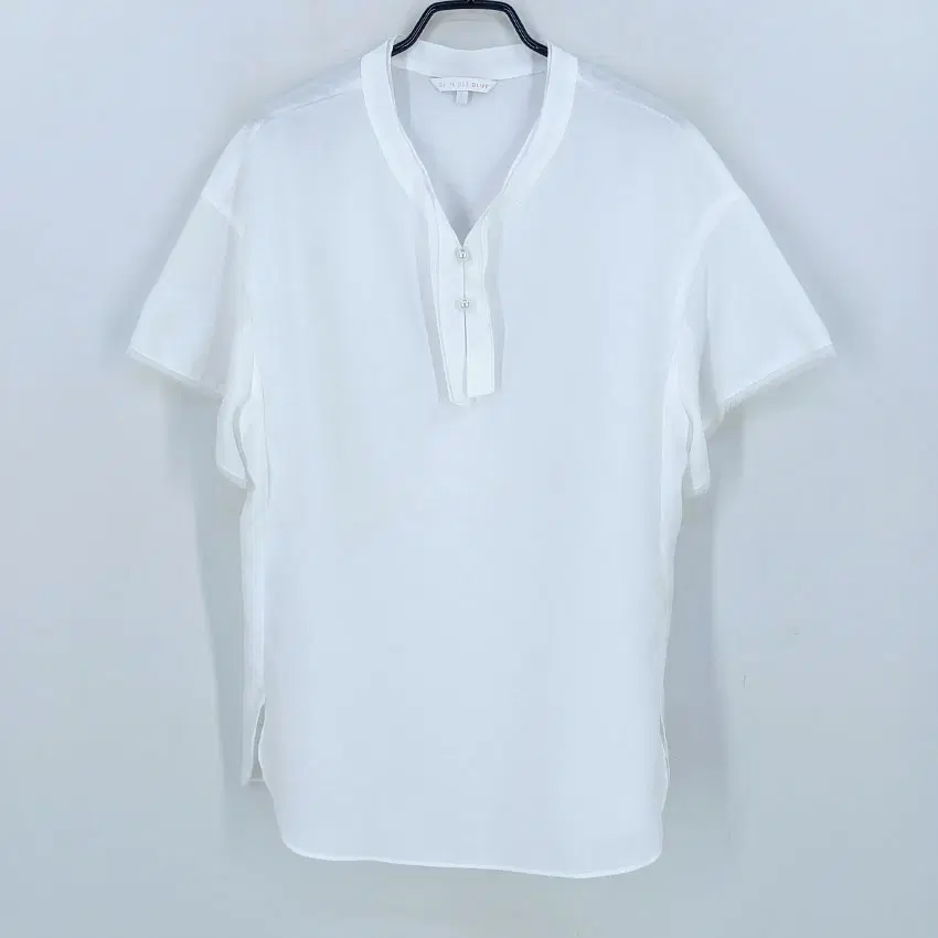 올리브데올리브 여 여름 홑겹 반팔블라우스 화이트2 (HU46461)