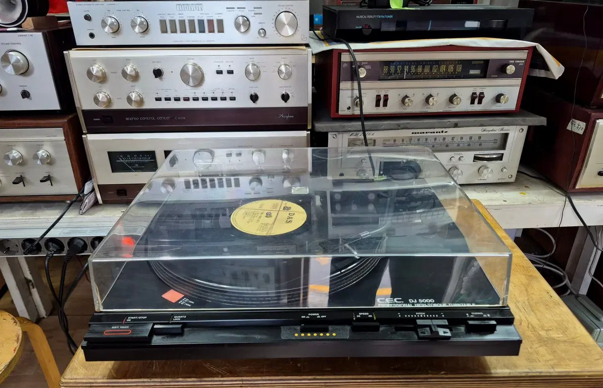 CEC DJ 5000 수동 턴데이블