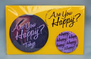 아라시 16-17년 LIVE TOUR 2016-2017 Are You Happy? 마츠모토 준 회장 한정판 배지 세트 *도쿄/보라색