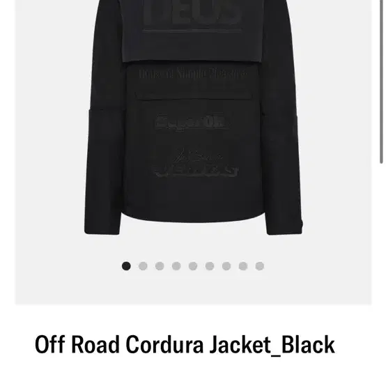 [택미제거 새제품] 데우스 Off Road Cordura Jacket_Black 새제품 팝니다