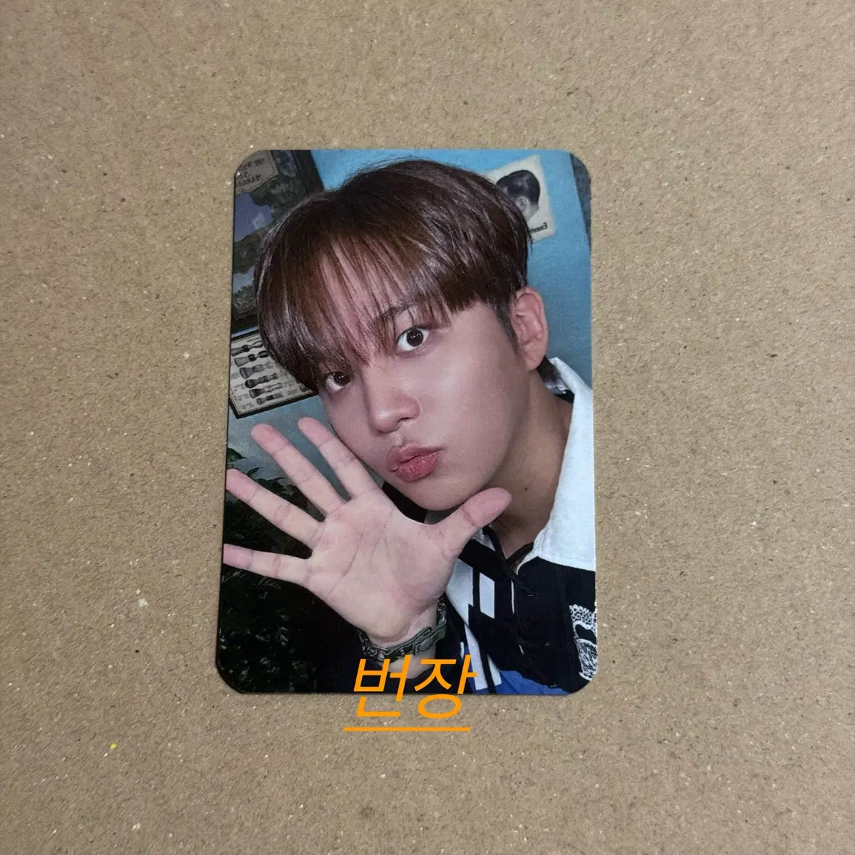 (종호) ATEEZ 에이티즈 BAD 이벤트 포카 SILHOUETTE OF 'BAD' EVENT