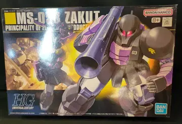 BANDAI SPIRITS HGUC 1/144 반다이남코판 자쿠I 검은 삼연성 사양 8+ 표기 068