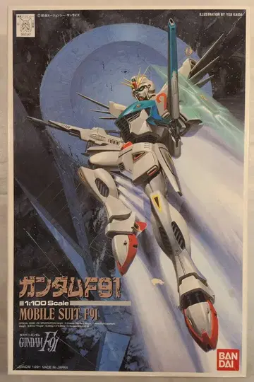 반다이 1/100 스케일 건담 F91 건담 F91/우편 7자리/ST(9) 5