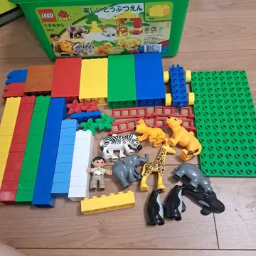 LEGO 듀플로 즐거운 동물원 블록 세트