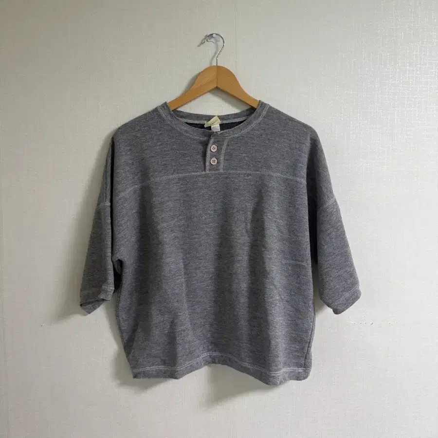90s made in usa 헨리넥 반팔 티셔츠
