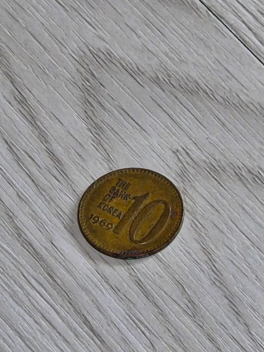 희귀동전 10원 1969년 희귀동전