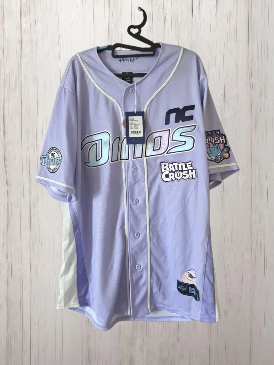[2xl] 택체 새상품 NC 다이노스 배틀크러쉬 야구 김휘집 유니폼 판매합니다.