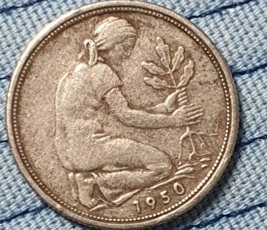 1950년 독일 희귀 동전