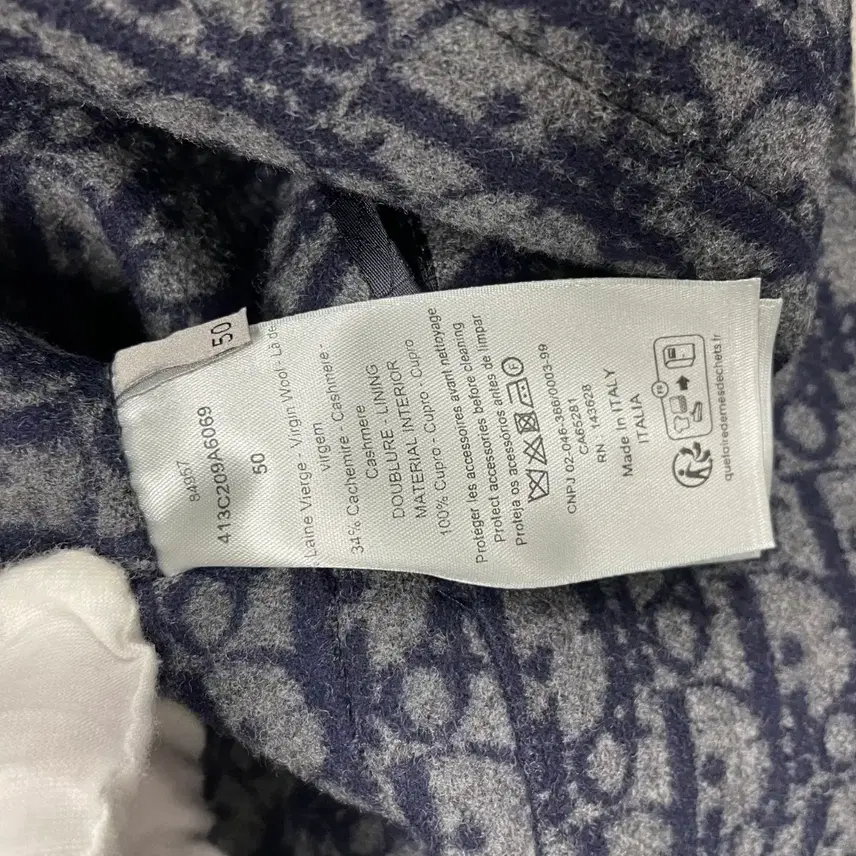 디올 (50) 캐시미어 오블리크 자켓 사진 5