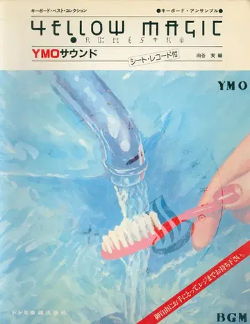 키보드 베스트 컬렉션 무카이야 미노루 YMO 사운드 시트 레코드 없음