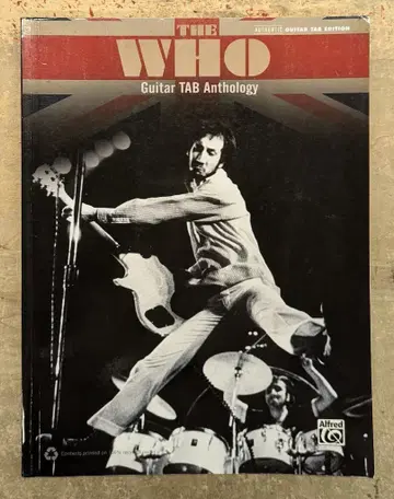 The Who: Guitar Tab Anthology Authentic Guitar Tab Edition