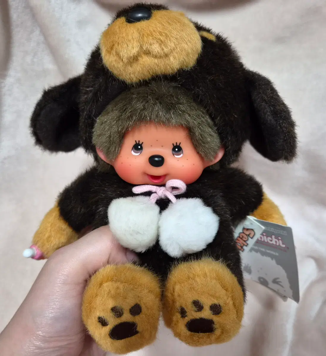 고전 강아지 닥스훈트 몬치치 인형