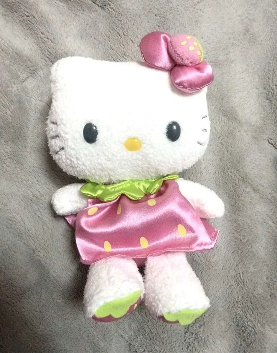 딸기키티 이치고 키티 인형 산리오 갸루템