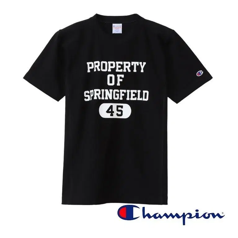 챔피언 Champion 리버 스위브 T 셔츠 프린트