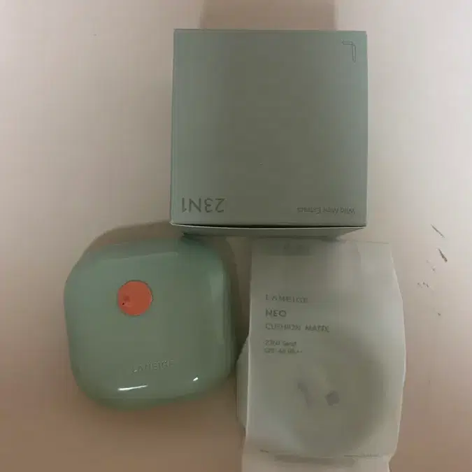 라네즈 네오 쿠션 매트 민트 본품 + 리필 23N1