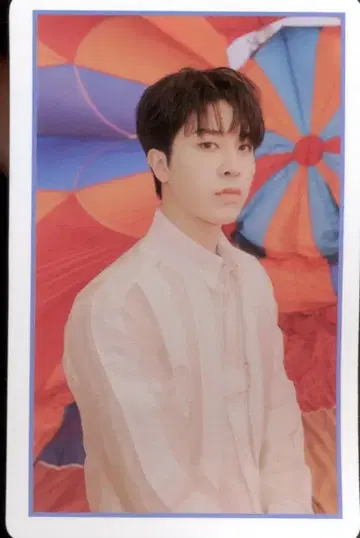 TREASURE 1) THE SECOND STEP: CHAPTER ONE SO JUNG HWAN 트레이딩 카드 화이트 테두리
